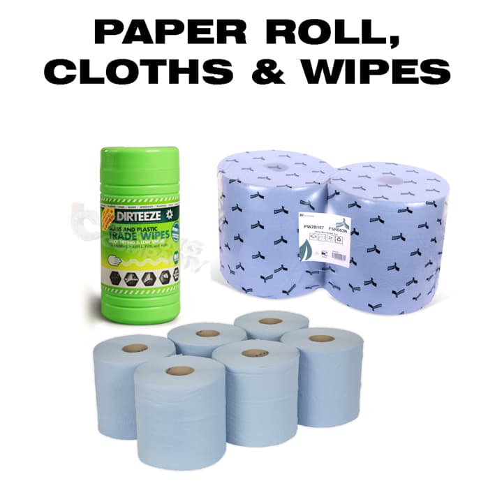 Paper Roll, Cloths & Wipes